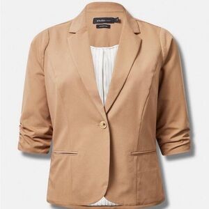 Torrid City Twill Classic Fit Blazer new with tags